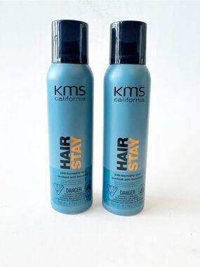 2 x KMS California Hair Stay Anti-Humidity Seal - Blue